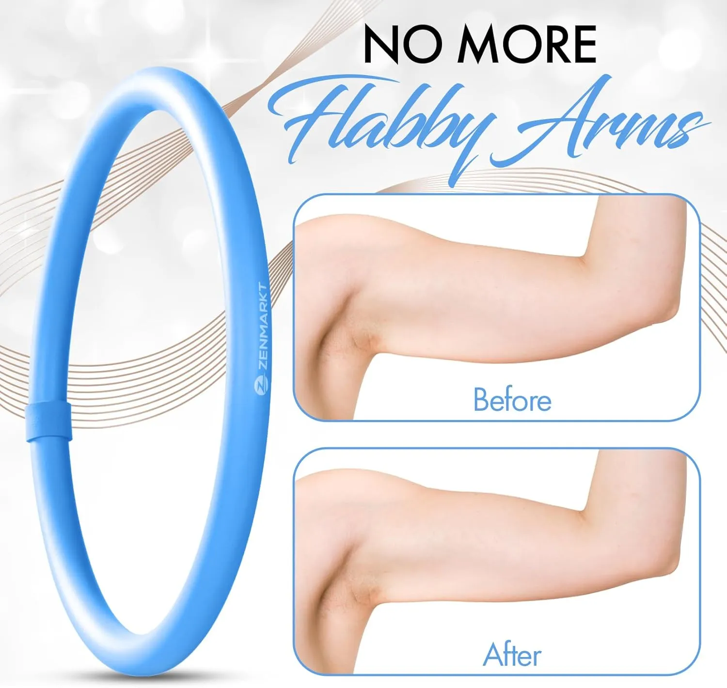 Arm Hoop - Mini Hula Hoop for Adults - Strengthen Arms and Shoulder
